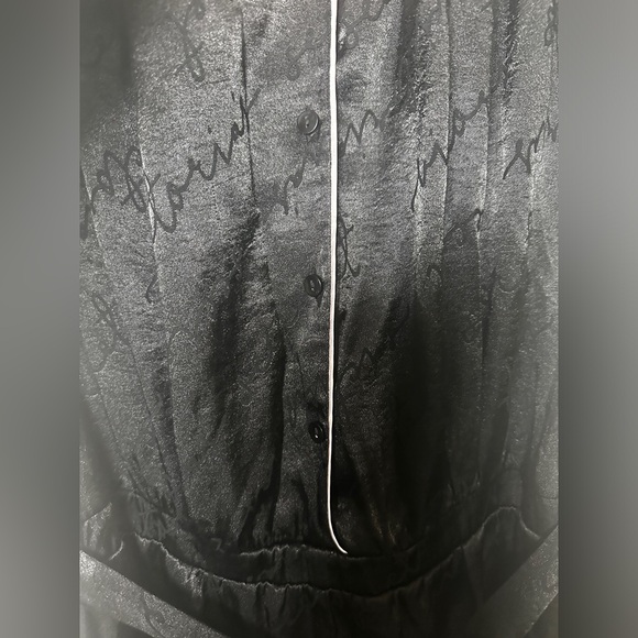 🖤 Silky Victoria’s Secret Romper Jammies 🖤 - Picture 5 of 8